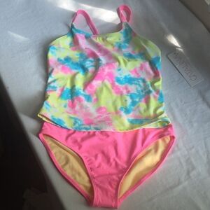 Catalina Pink and Yellow Swimwear